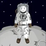 Stickman In Space