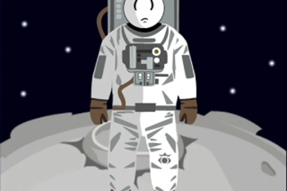 Stickman In Space