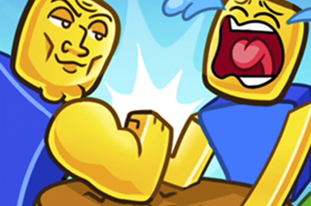 Obby Escape Gym Arm Wrestling